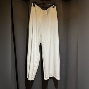 Lane Bryant Cream Wide Leg Pants